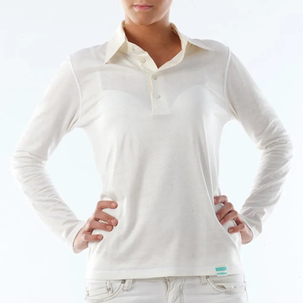 Tepso Tepso | Women's Long Sleeved Polo Shirt | Designed for Eczema and ...