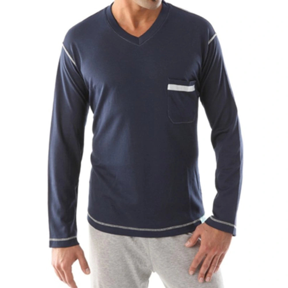 Tepso Tepso | Men's PJ Top | Designed for Eczema and Psoriasis with Super ...