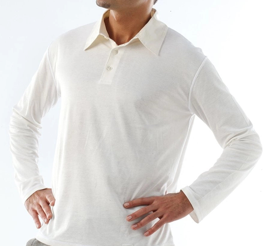 Men's Long Sleeved Polo Shirt